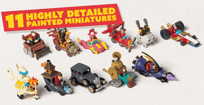 Wacky Races: The Board Game - Deluxe Kickstarter Edition - 