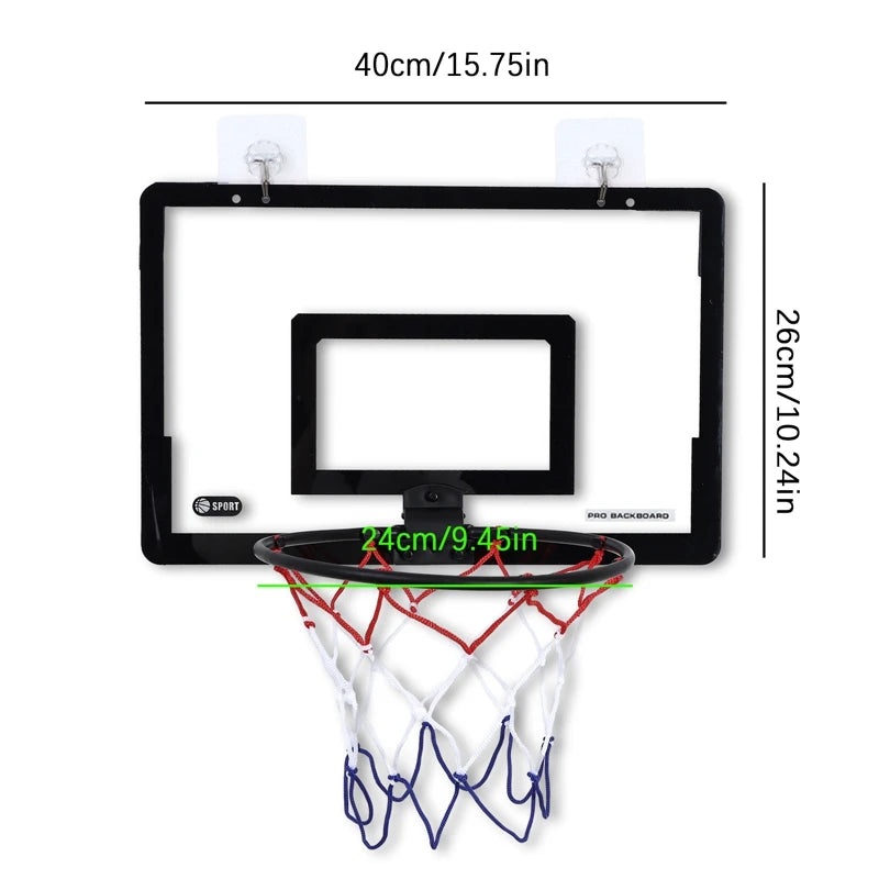 Wall Mounted Indoor Small Basketball Hoop