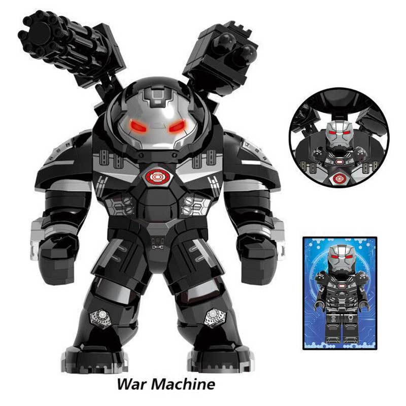 War Machine Hulkbuster Big Figure – LEGO Compatible Marvel Minifigure
