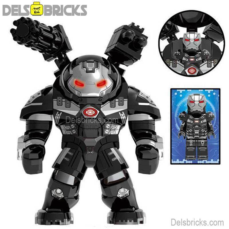 War machine Hulk buster Suit Big figure Lego Marvel Custom Minifigures - 