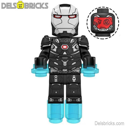 War Machine MK6 Suit Lego Marvel Custom Minifigures - 