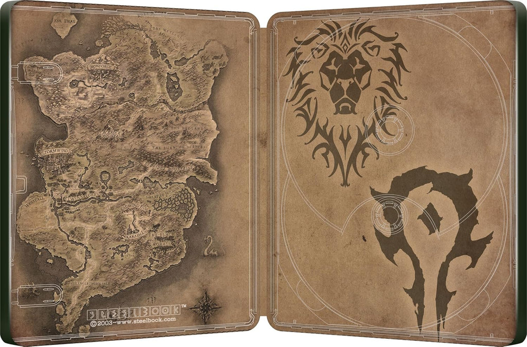 Warcraft - 10th Anniversary Limited Edition Steelbook (4K Ultra HD + Blu-ray + Digital)