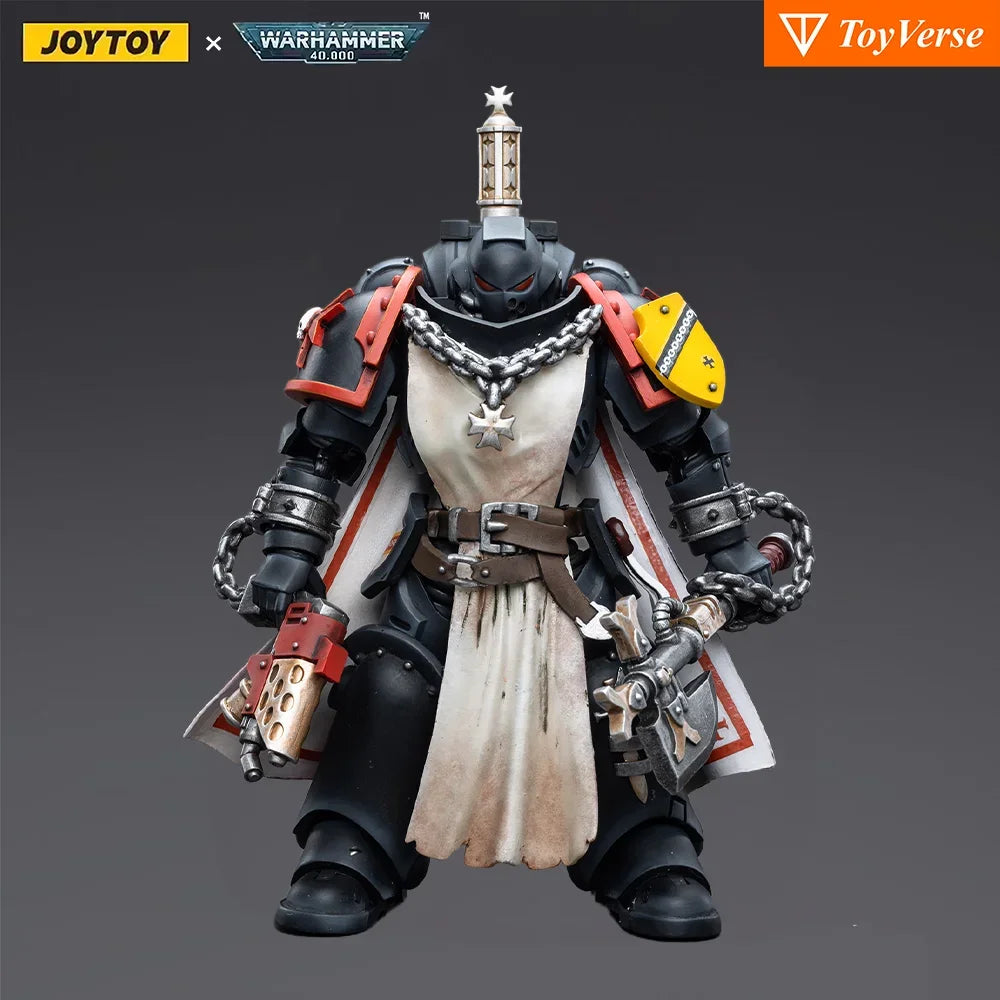 [IN STOCK] JOYTOY Warhammer 40k 1/18 Action Figures Black Templars Primaris Sword Brethren Collections Figures