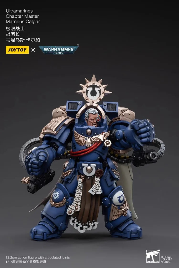 Warhammer 40K 1/18 Action Figures Ultramarines Chapter Master Marneus Calgar