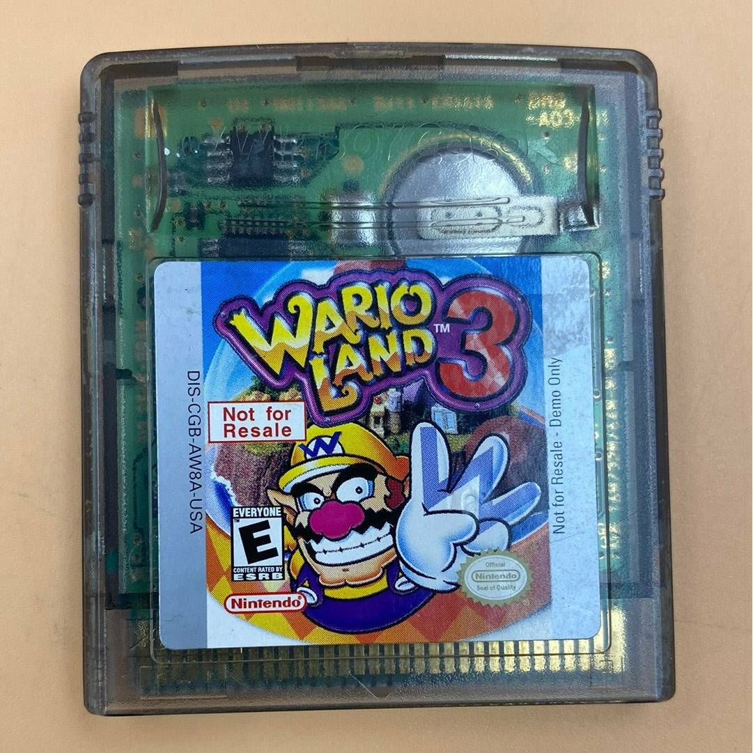 Wario Land 3 [Not For Resale] - GameBoy Color