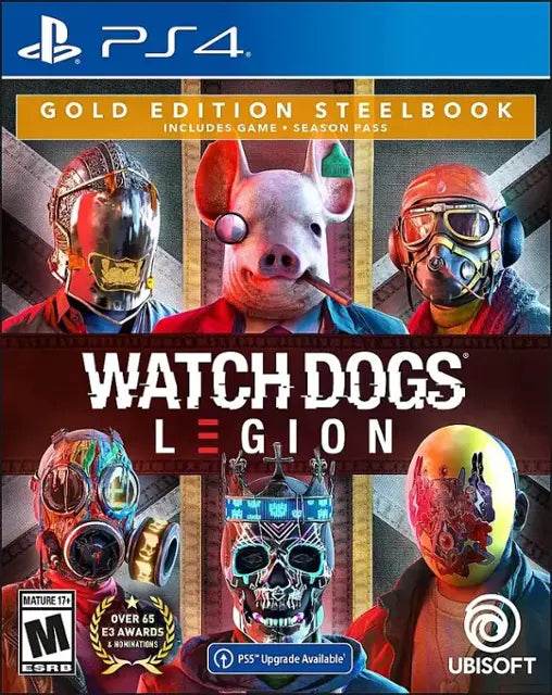 Watch Dogs Legion Gold Edition Steelbook (PlayStation 4) - Game Only
