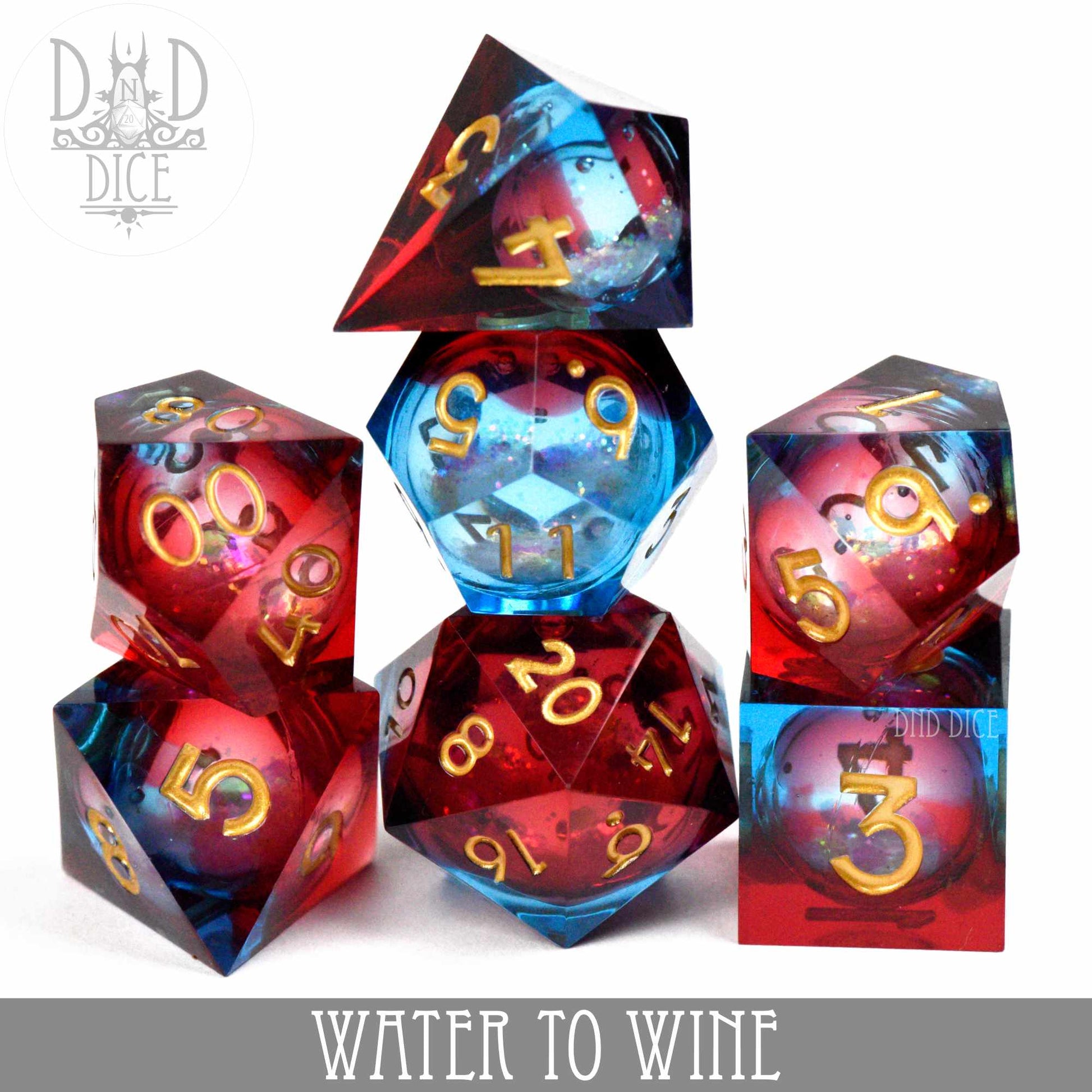 Water to Wine Liquid Core Dice Set