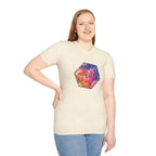 Watercolor Clouds D20 Dice Shirt - Black / S