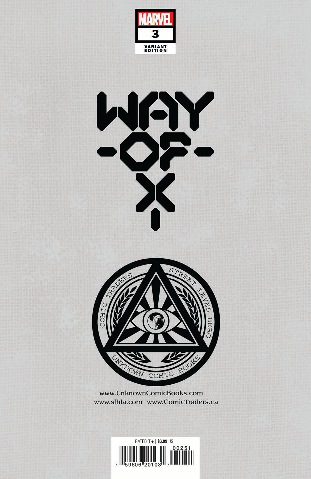 Way Of X #3 Unknown Comics Feilpe Massafera Exclusive Virgin Var Gala (06/23/2021)