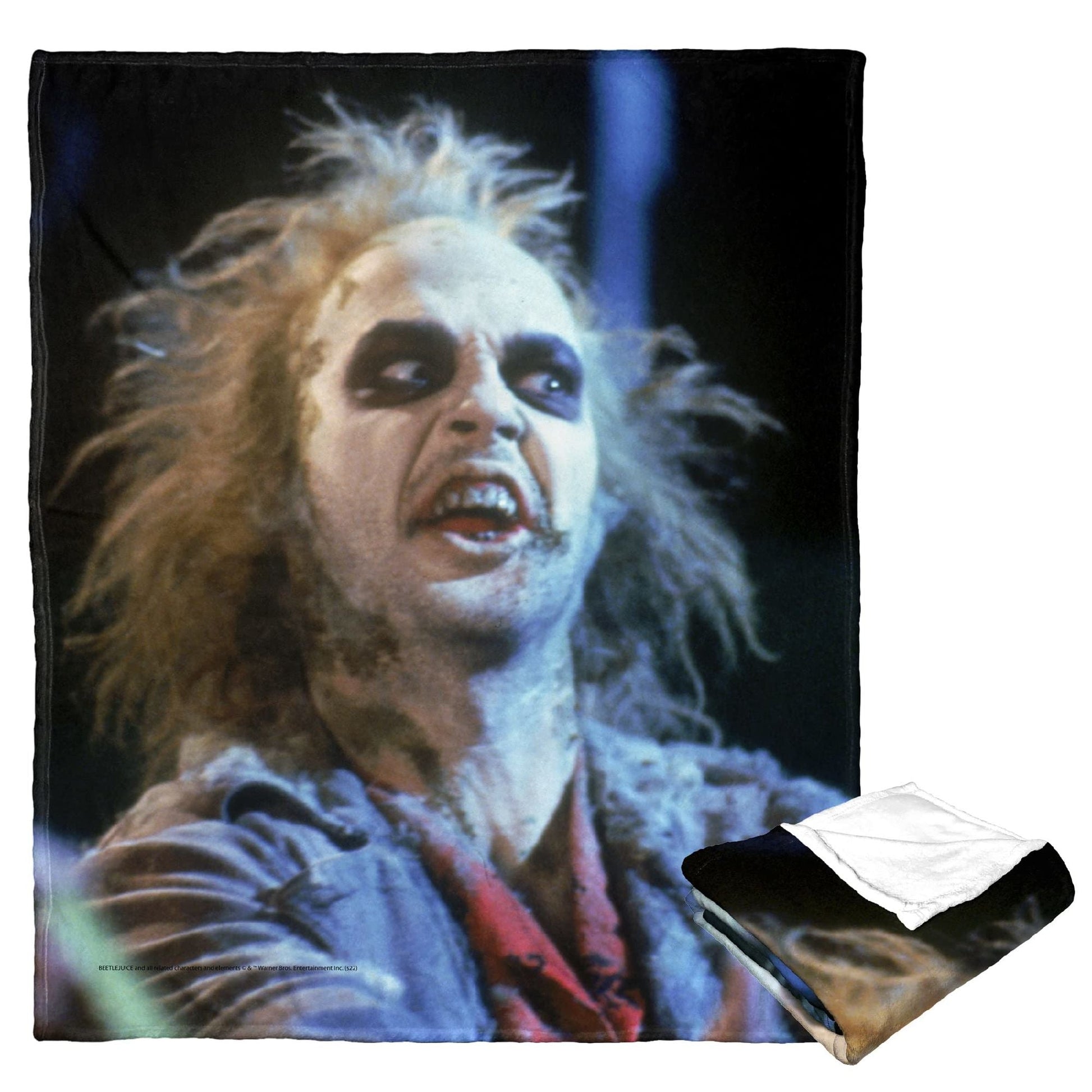 WB-Beetlejuice, Ghost with the Most, Silk Touch Throw 50" x 60"