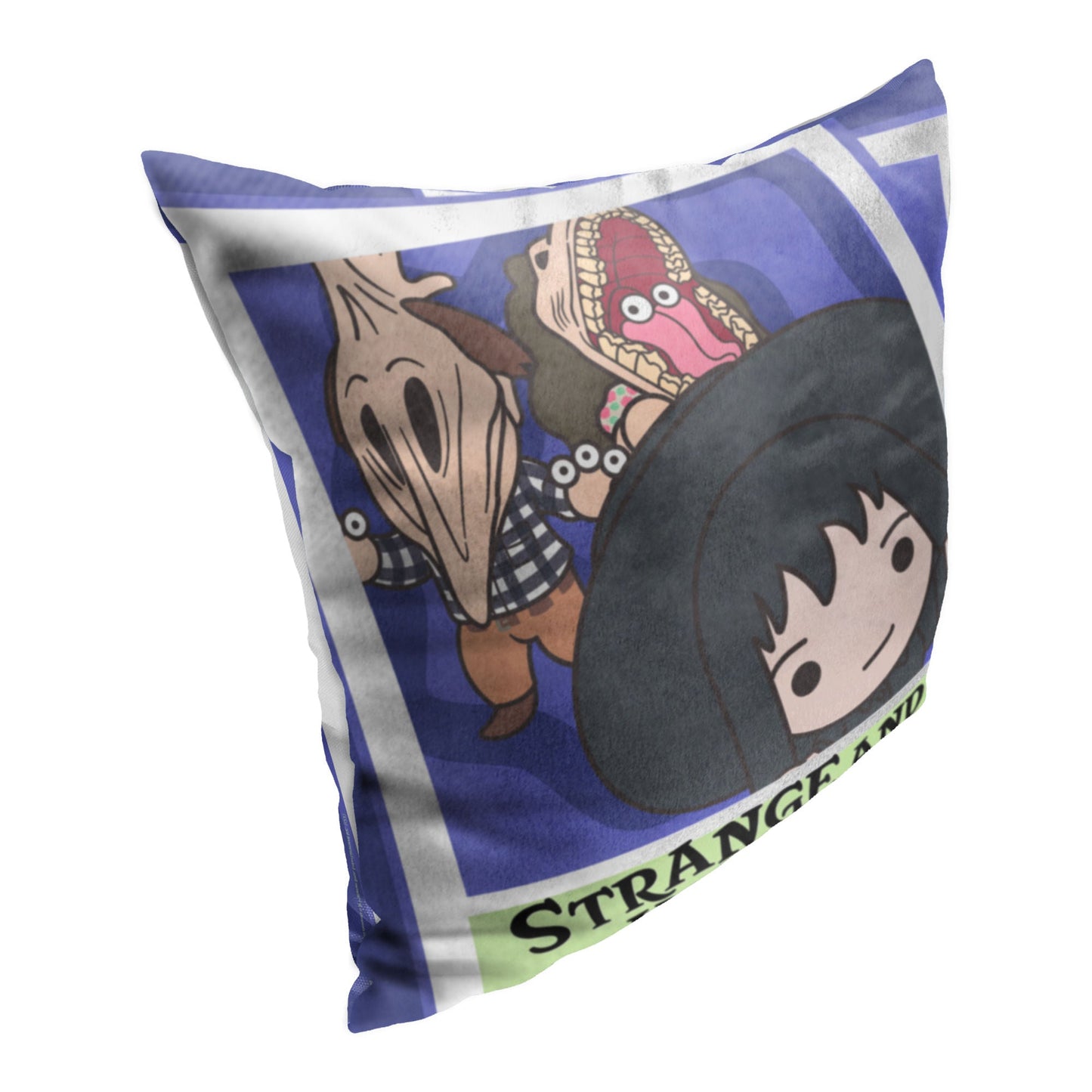 WB-Beetlejuice, Strange Selfie Printed Throw Pillow, 18"x18"