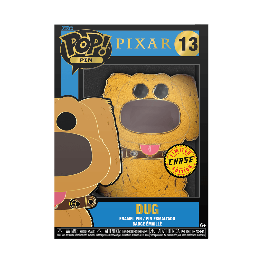 Funko Pop! Sized Pins: Disney Pixar UP - Dug Pin Chase - 