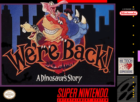 We're Back A Dinosaur Story (Super Nintendo) - Game Manual Only
