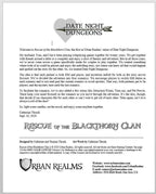 Date Night Dungeons - Rescue of the Blackthorn Clan (Color Edition) - 