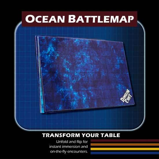 Dungeon Craft: Battle Maps - Ocean Pack - 