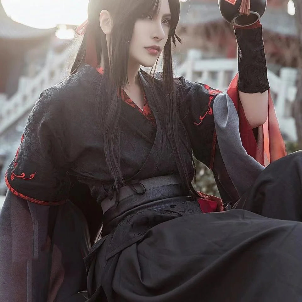 Wei Wuxian Cosplay Mo XuanYu Costume Anime Grandmaster Of Demonic Cultivation Cosplay Mo Dao Zu Shi Costume Men