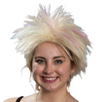 Weird Beauty Doll 1980's Short Hair Punk Halloween Cosplay Costume Blonde Wig