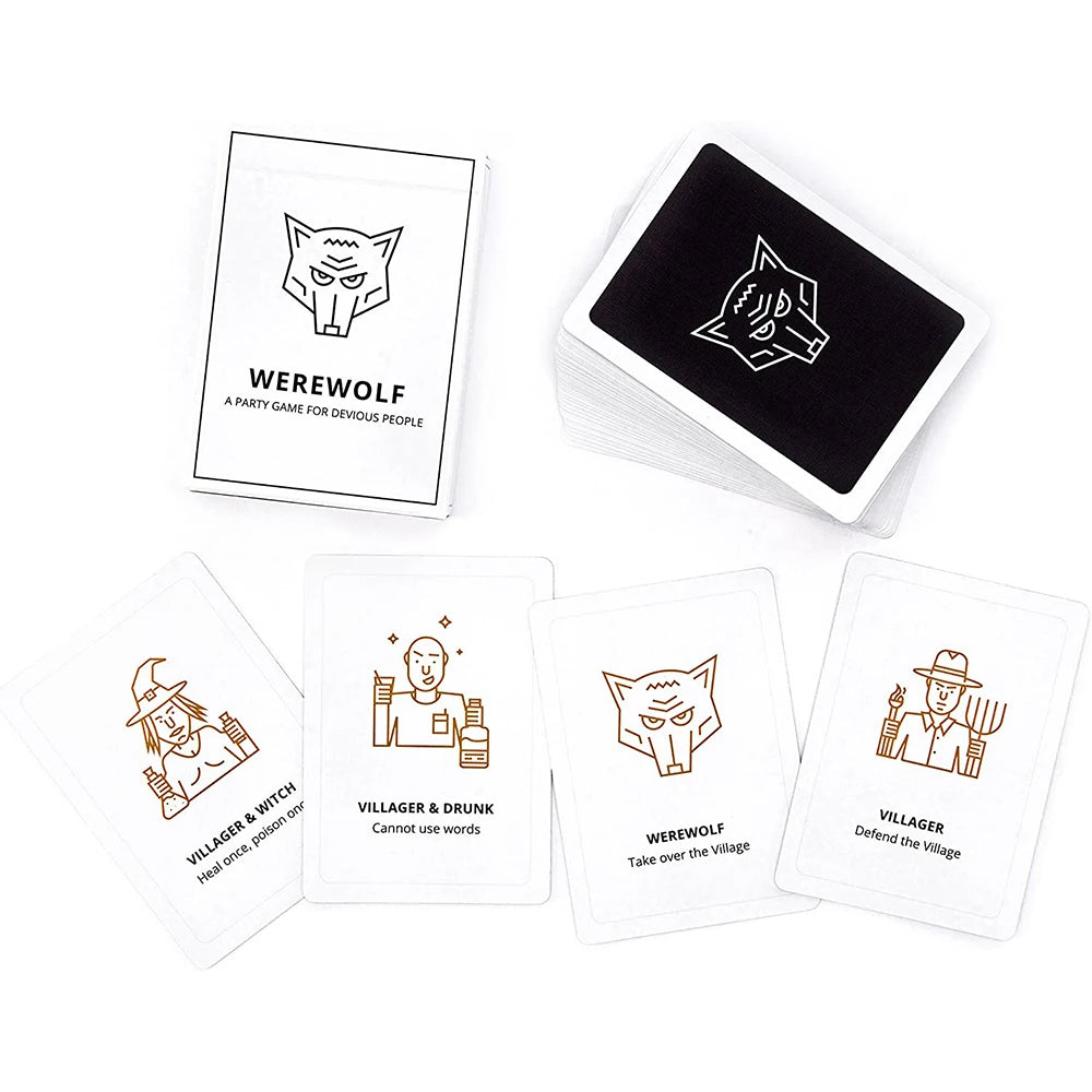 Werewolf Card Game A Party Game for Devious People Stellar Factory