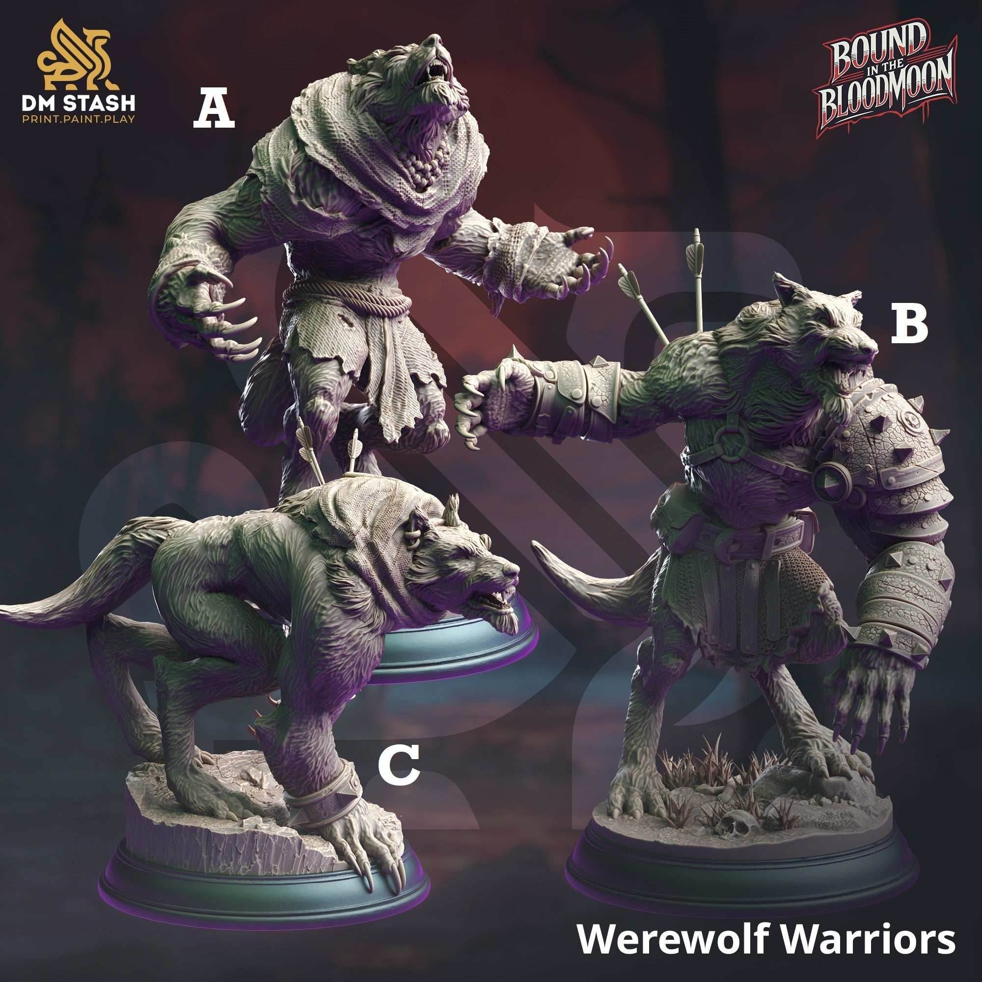Werewolf Warriors - 32mm Scale / A