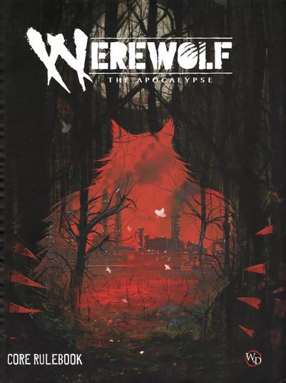 Livre de règles de base de Werewolf The Apocalypse 5e édition