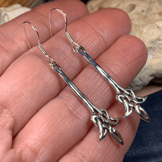 Celtic Flame Earrings - 