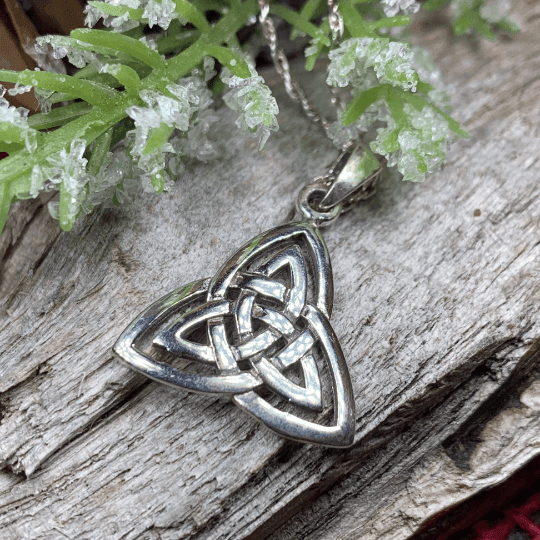 Celtic Triangle Necklace - 18