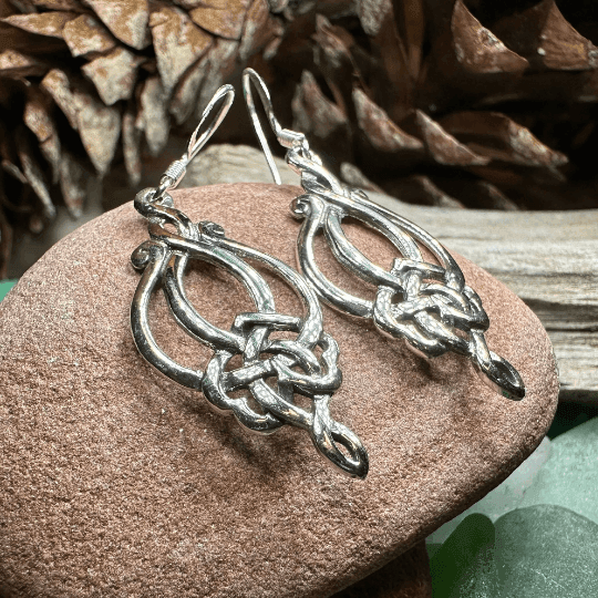 Catriona Celtic Knot Earrings - 