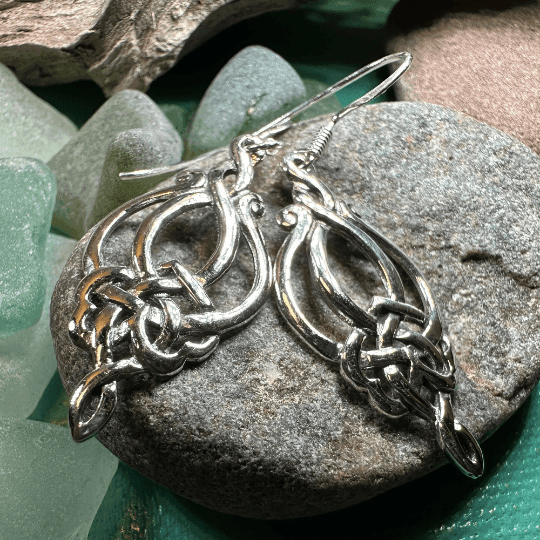 Catriona Celtic Knot Earrings - 