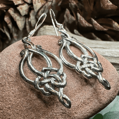 Catriona Celtic Knot Earrings - 
