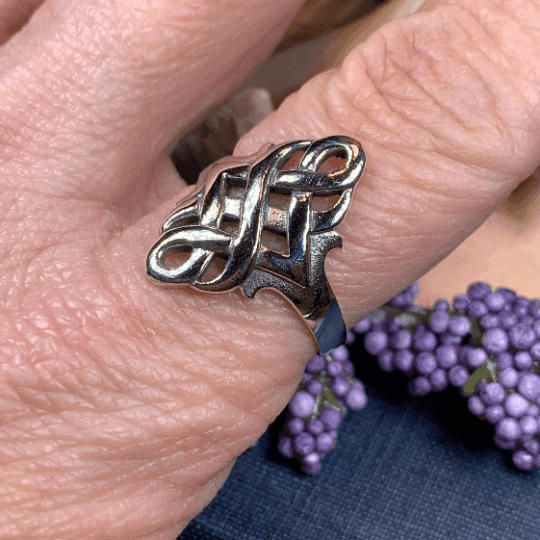 Irish Celtic Knot Ring - 6