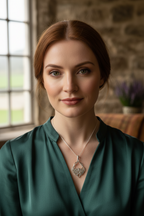 Lira Celtic Knot Necklace