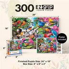 Audubon - Hidden in the Branches 300 Piece EZ Grip Jigsaw Puzzle