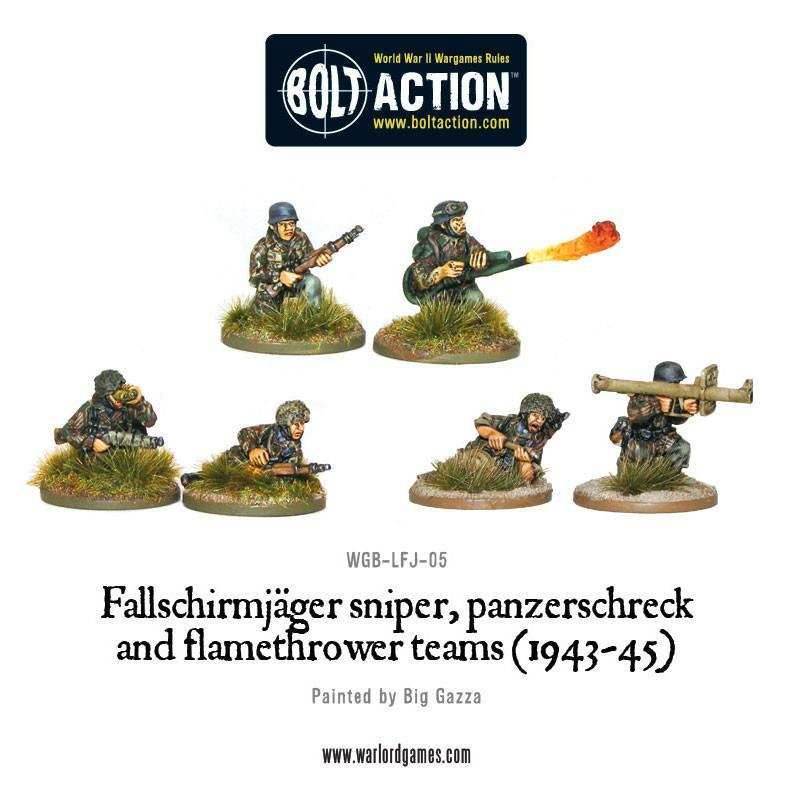 Bolt Action: WWII German Fallschirmjager Starter Army - 