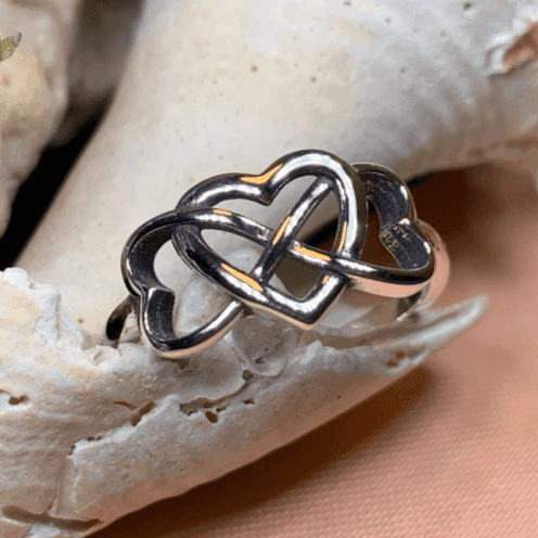 Milis Celtic Heart Ring - 6
