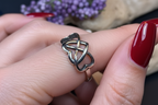 Milis Celtic Heart Ring