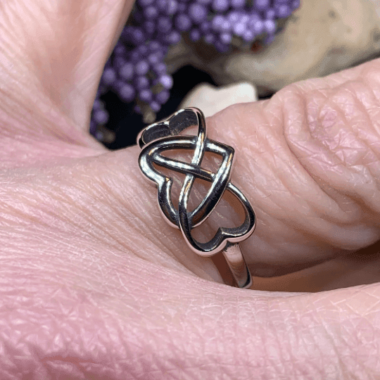 Milis Celtic Heart Ring - 6
