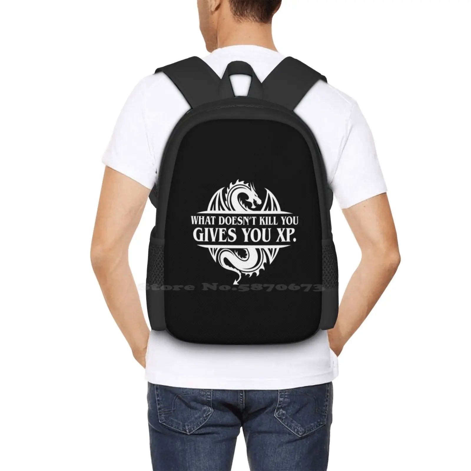 What Doesn't Kill You Give You Xp Backpack