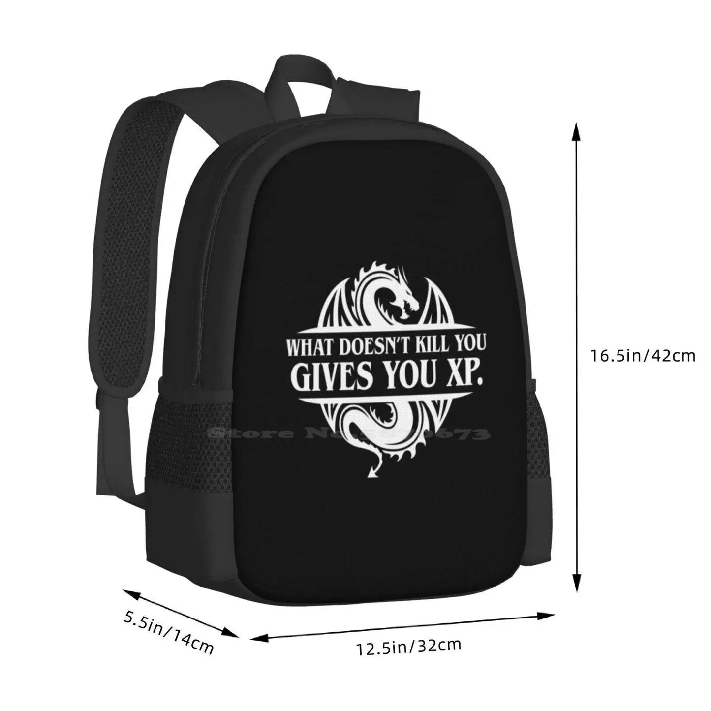 What Doesn't Kill You Give You Xp Backpack