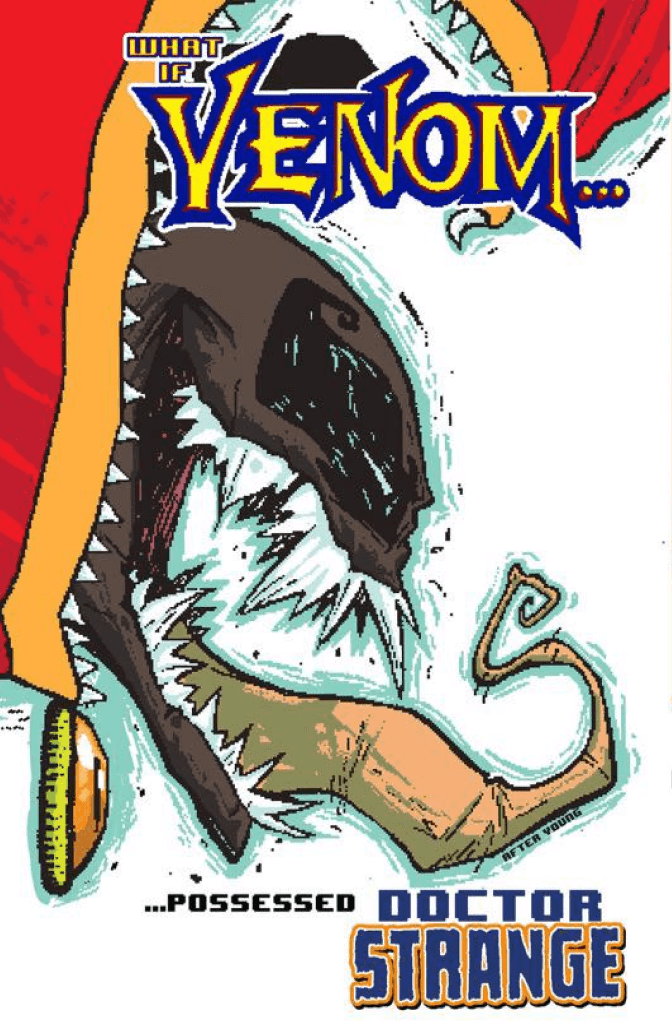 WHAT IF VENOM #3 | Matthew Waite Skottie Young Homage Variant - Trade Dress