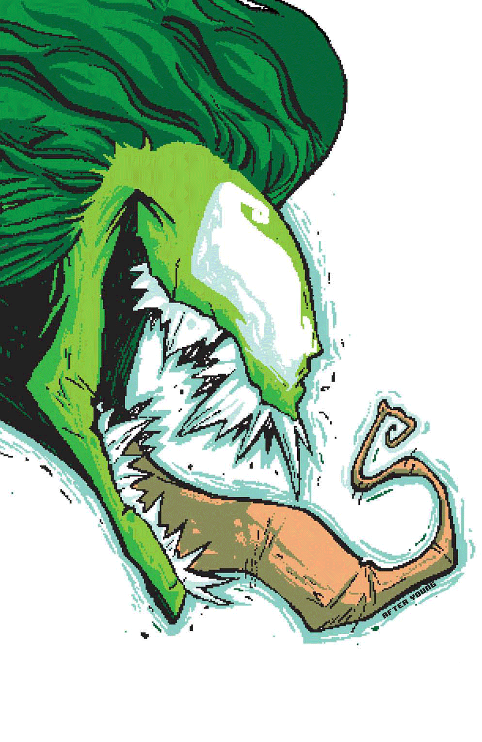 WHAT IF VENOM #4 | Matthew Waite Skottie Young Homage Variant - Trade Dress