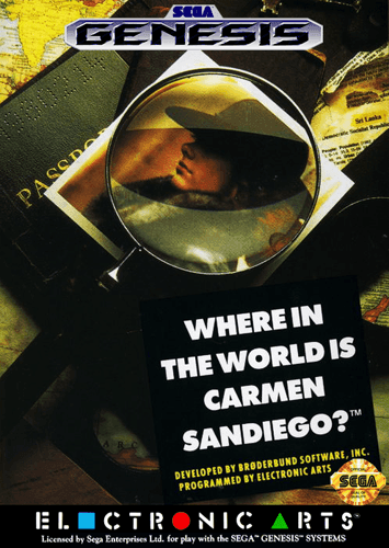 Where in the World is Carmen Sandiego (Sega Genesis) - Game Manual Only