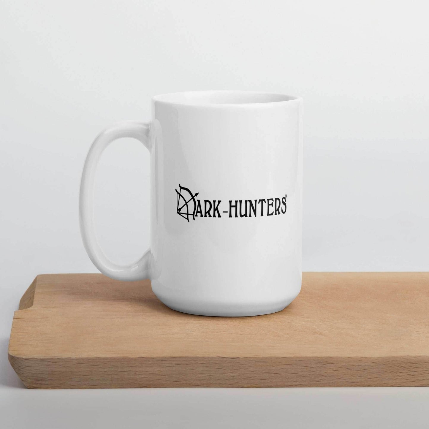 Urian Dark-Hunter white glossy 15 oz mug - 