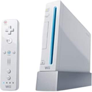 White Nintendo Wii System (GameCube Compatible) (Refurbished)