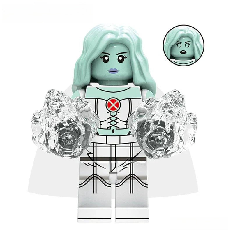 White Queen Emma Frost X-Men Marvel Lego Minifigures Custom Toys