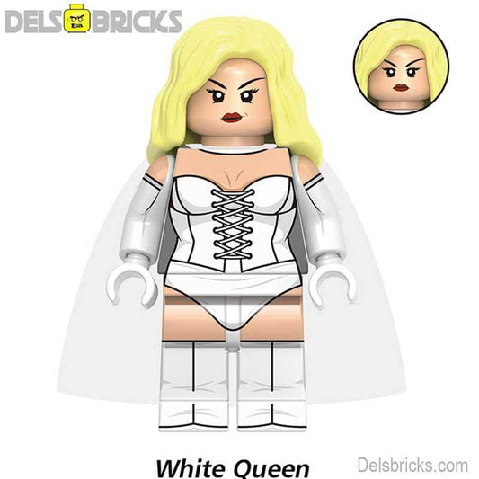 White Queen From X-Men '97 Lego Minifigures custom toys NEW - 