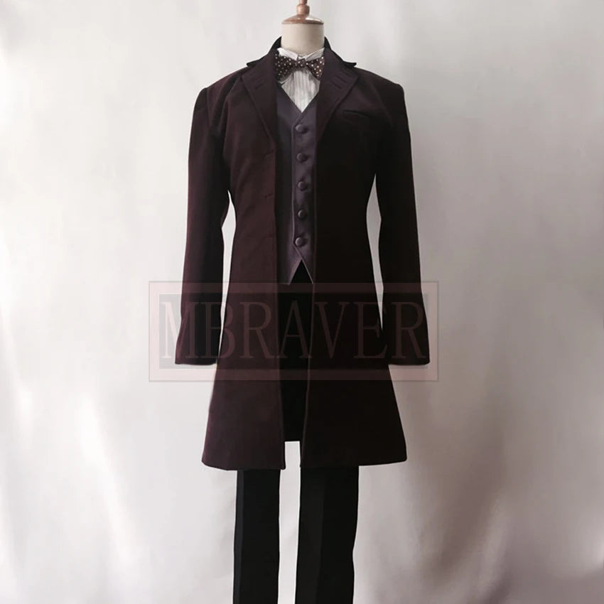 Who Is The Doctor Cosplay Dr 11th Eleventh Doctor Matt Smith Cos Cosplay Costume Halloween Christmas Party Custom Made Any Size