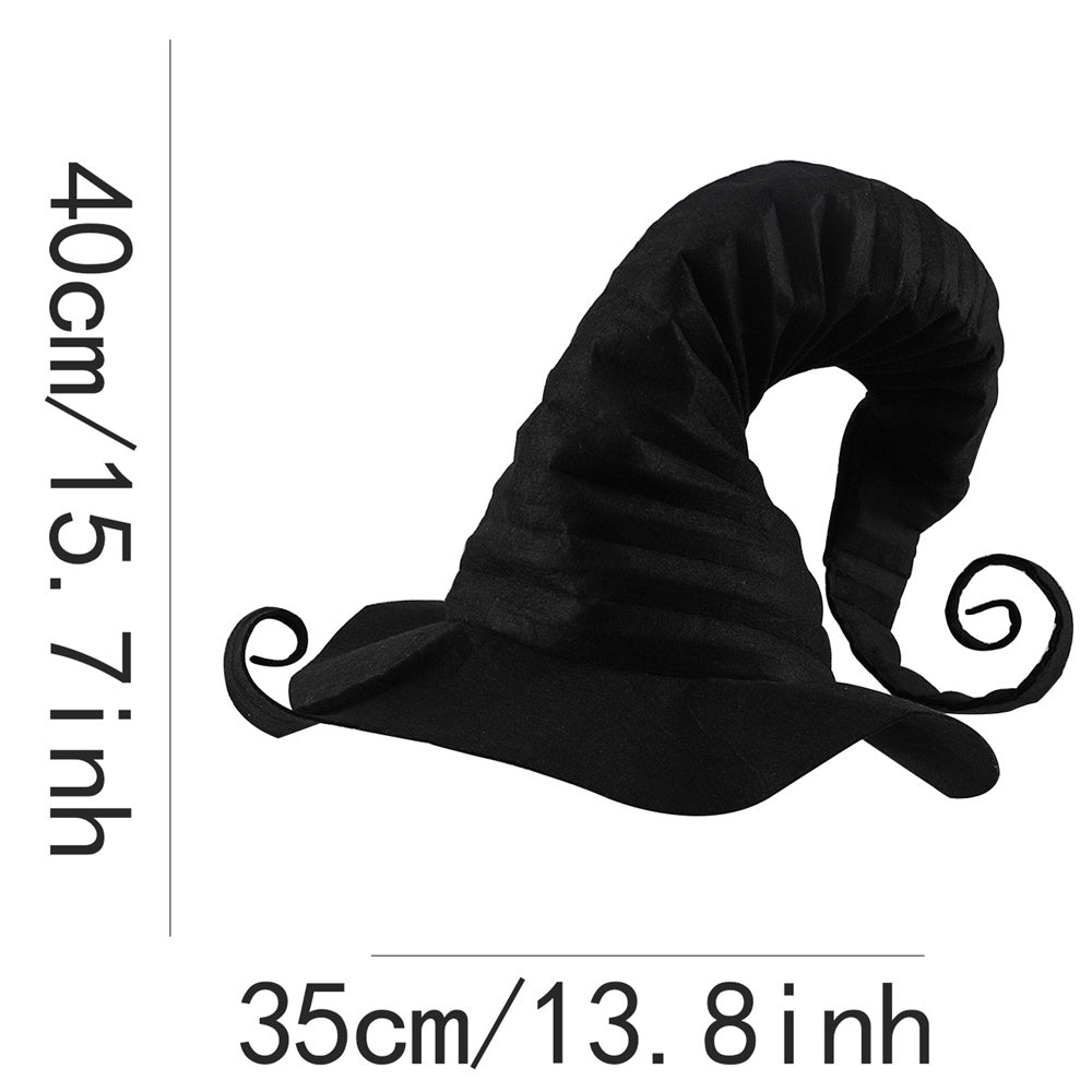 Wicked Witch Hat for Women Halloween Party Masquerade Cosplay Costume Accessory