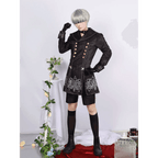 NieR: Automata 9S & 2B Cosplay Costume with Wig and Accessories - 9S Wig Only / S