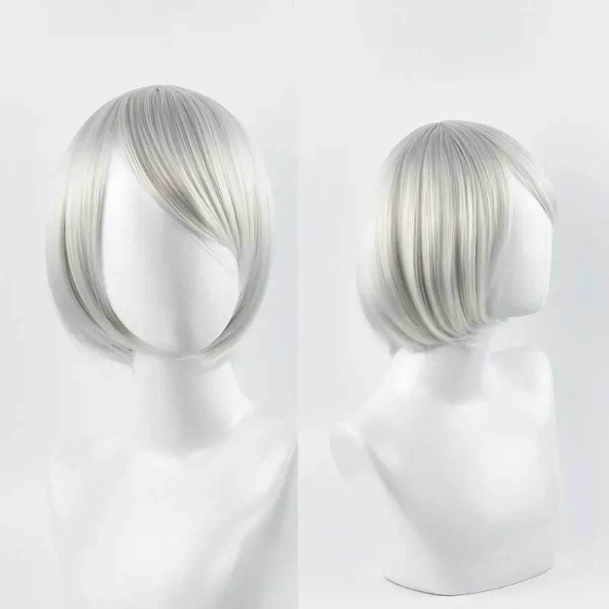 NieR: Automata 9S & 2B Cosplay Costume with Wig and Accessories - 2B Wig Only / S