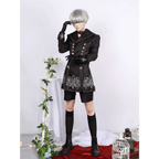NieR: Automata 9S & 2B Cosplay Costume with Wig and Accessories - 9S Wig Only / S